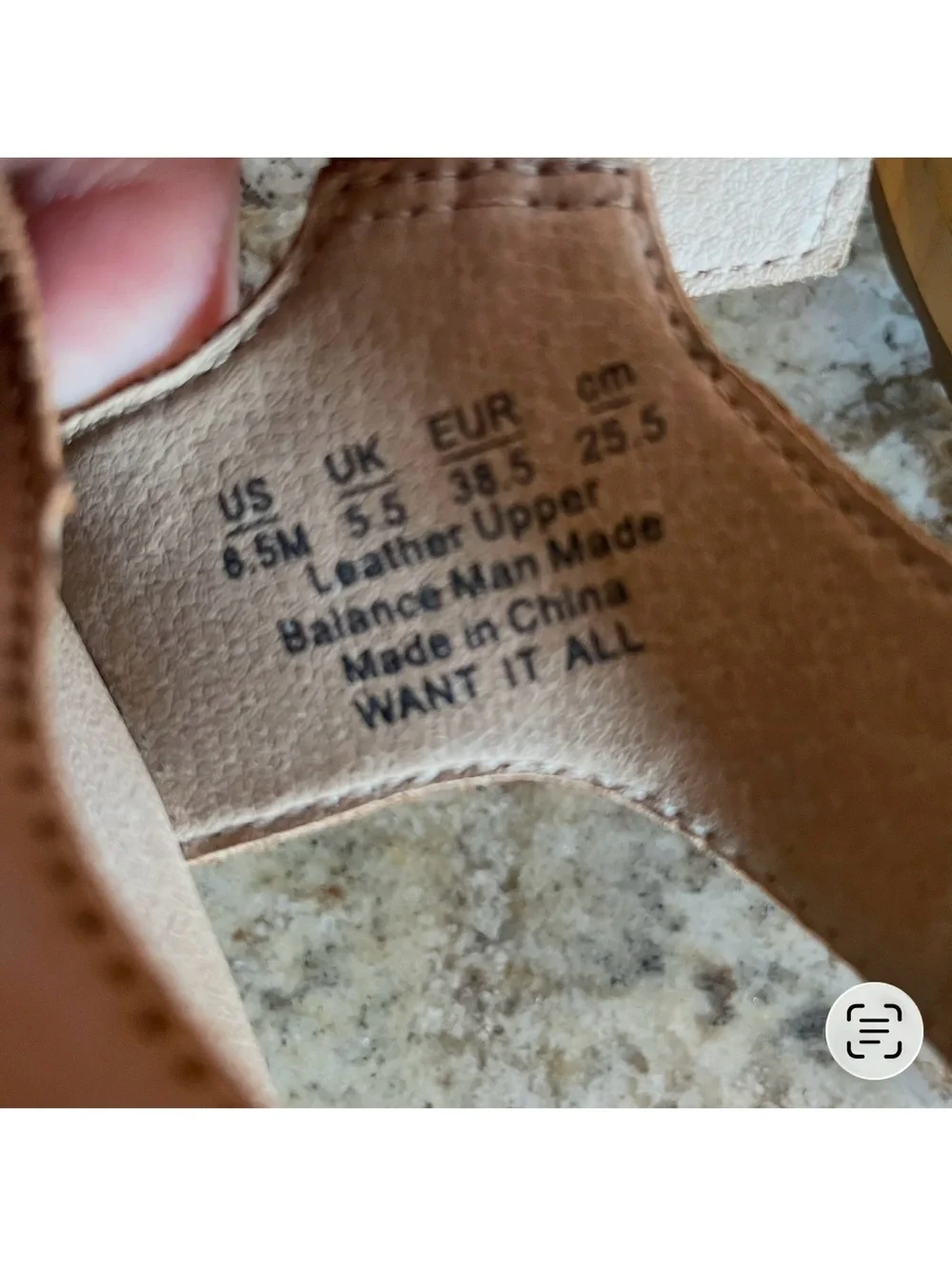Dr. Scholl's Want It All Platform Sandals Tan Size 8.5